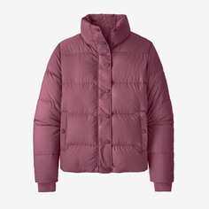 Женский бесшумный пуховик Patagonia, цвет Mystery Mauve