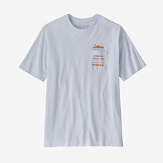 Мужская футболка с карманом и ответственностью Spirited Seasons Patagonia, белый