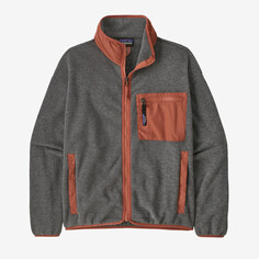 Женская флисовая куртка Synchilla Patagonia, красный