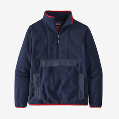 Флисовый анорак Synchilla Patagonia, цвет New Navy w/Smolder Blue