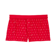 Пижамные шорты Victoria&apos;s Secret Pink Satin Boxy, красный