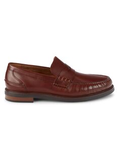 Кожаные пенни-лоферы Pinch Cole Haan, цвет Scotch