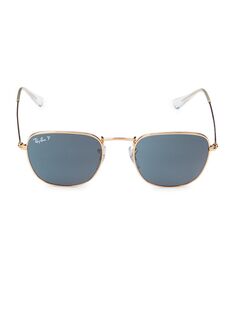 Солнцезащитные очки-авиаторы 48MM Ray-Ban, цвет Shiny Gold