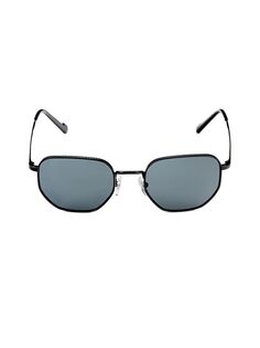 Овальные солнцезащитные очки 51MM Vogue Eyewear, цвет Blue Grey