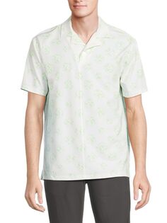 Рубашка Resort с монограммой J.Lindeberg, белый