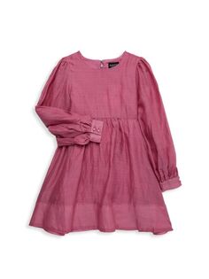Платье трапециевидной формы Leticia для маленьких девочек и маленьких девочек Bardot Junior, цвет Blush Pink