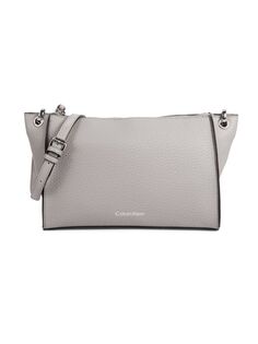 Гранатовая сумка через плечо Calvin Klein, цвет Stone Mist