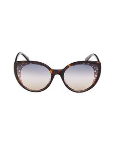Солнцезащитные очки «кошачий глаз» 58MM Emilio Pucci, цвет Brown Beige