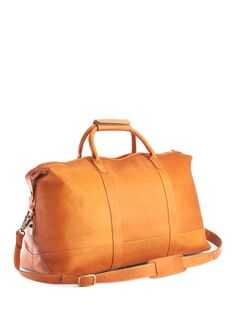 Кожаная спортивная сумка Royce New York, цвет Tan