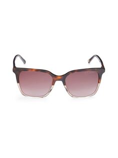Солнцезащитные очки «кошачий глаз» 54 мм Ted Baker London, цвет Tortoise