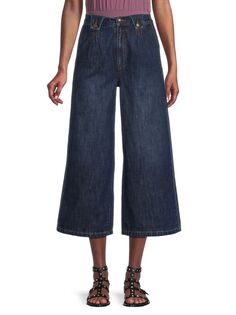 Укороченные широкие джинсы Porter Joie, цвет Ventura