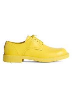 Кожаные туфли дерби Camper, желтый