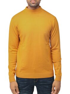 Однотонный свитер с воротником-стойкой X Ray, желтый