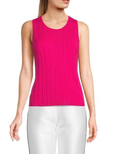 Свитер в рубчик Calvin Klein, цвет Cerise