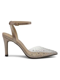 Туфли с ремешком на щиколотке Nerve Adrienne Vittadini, цвет Champagne