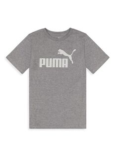Футболка с рисунком Core Pack для мальчиков Puma, цвет Charcoal