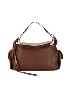 Кожаная сумка через плечо Chloé, цвет Dark Brown Chloe