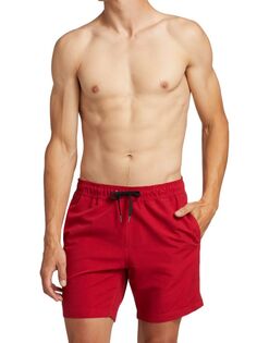 Классические шорты для плавания Saks Fifth Avenue, красный
