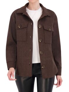 Куртка-рубашка в стиле милитари Ookie &amp; Lala, цвет Dark Brown
