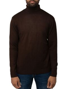 Однотонный свитер с высоким воротником X Ray, цвет Dark Brown