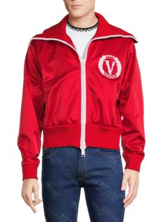 Куртка Taylor Fit с логотипом Versace, красный