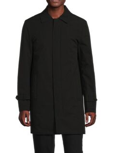 Длинное пальто Хейдон Saks Fifth Avenue, черный
