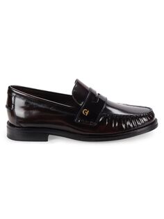 Пенни-лоферы Lux с миндалевидным носком Cole Haan, цвет Deep Burgundy