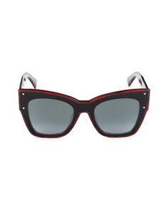 Квадратные солнцезащитные очки 52 мм Missoni, черный