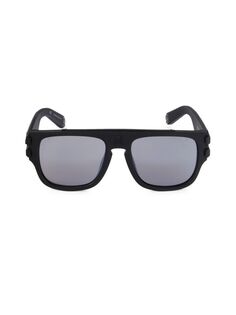 Квадратные солнцезащитные очки 55 мм Philipp Plein, черный