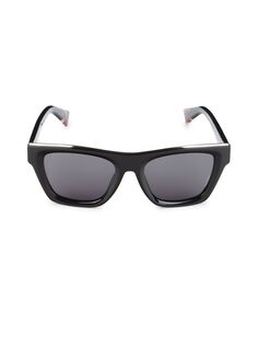 Квадратные солнцезащитные очки 53MM Missoni, черный