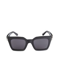 Квадратные солнцезащитные очки Maika 50MM Jimmy Choo, черный