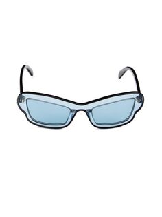 Солнцезащитные очки «кошачий глаз» 52 мм Emilio Pucci, синий