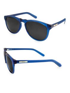 Солнцезащитные очки-авиаторы BANKS 53MM Aqs, синий