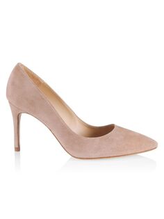 Замшевые туфли Eloise III L&apos;Agence, цвет Light Pink Lagence