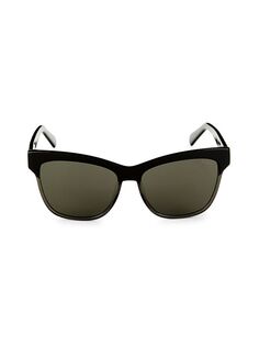 Солнцезащитные очки «кошачий глаз» 57MM Emilio Pucci, черный