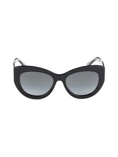 Солнцезащитные очки «кошачий глаз» Xena 54MM Jimmy Choo, черный