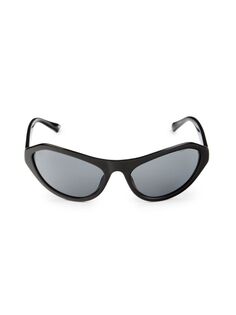 Солнцезащитные очки «кошачий глаз» 60 мм Web, черный