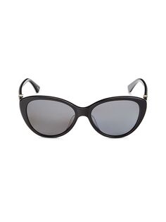 Солнцезащитные очки «кошачий глаз» Visalia 55MM Kate Spade New York, черный