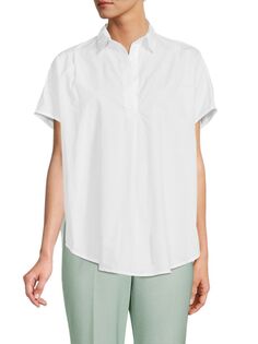Рубашка Cele Rhodes из поплина French Connection, цвет Linen White