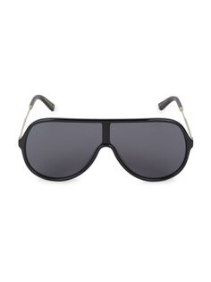 Солнцезащитные очки-авиаторы 45MM Gucci, черный