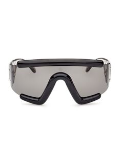Солнцезащитные очки Lancer Shield 76MM Moncler, черный