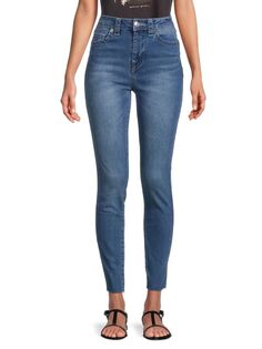 Джинсы Halle со средней посадкой и потертостями True Religion, цвет Medium Wash