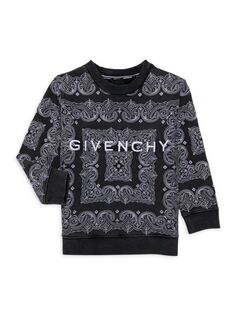 Толстовка с логотипом Little Boy&apos;s &amp; Boy&apos;s Givenchy, черный