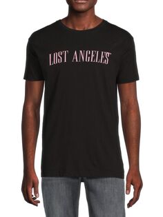 Хлопковая футболка Lost Angeles Pima Kinetix, черный