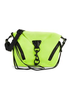 Маленькая сумка через плечо Julian Rebecca Minkoff, цвет Neon Yellow