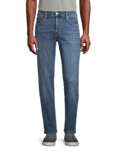 Прямые и узкие джинсы Brixton Joe&apos;S Jeans, цвет Nicolas