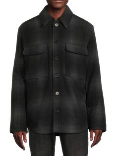 Куртка-рубашка в клетку Bryant Zadig &amp; Voltaire, цвет Noir