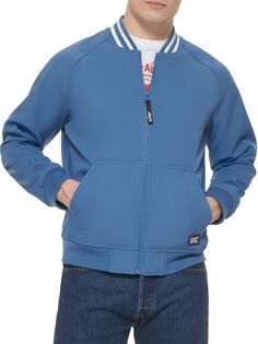 Университетская куртка-бомбер Soft Shell Levi&apos;S, темно-синий Levis