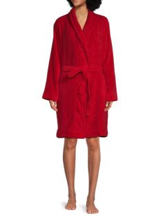 Пушистый халат Calvin Klein, цвет Obsessed