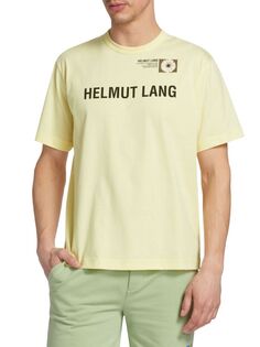 Фото 4. Футболка с круглым вырезом Helmut Lang, цвет Anise Yellow